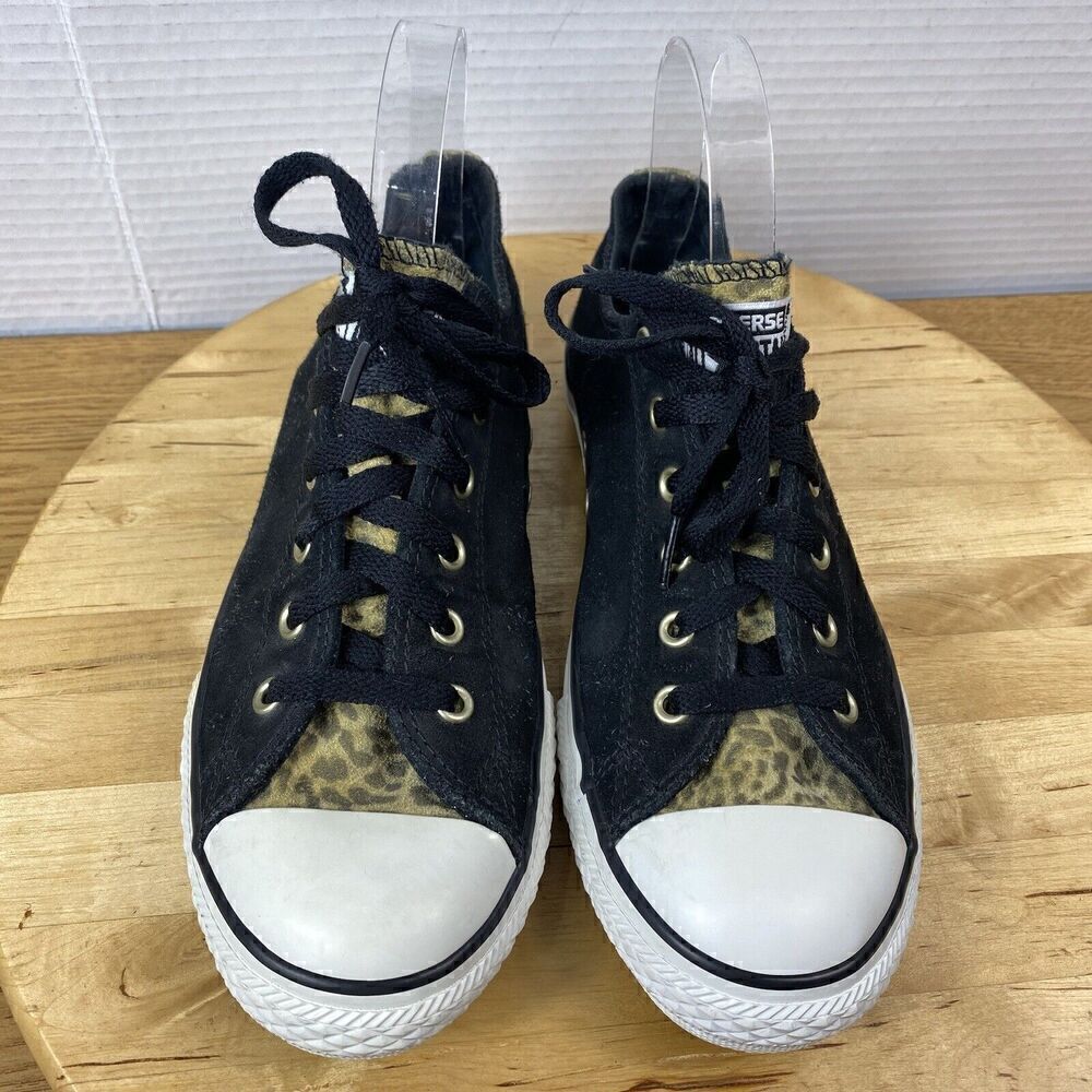 Converse Chuck Taylor All Star Low Top Leopard Print 645173C Junior 5 Womens 7